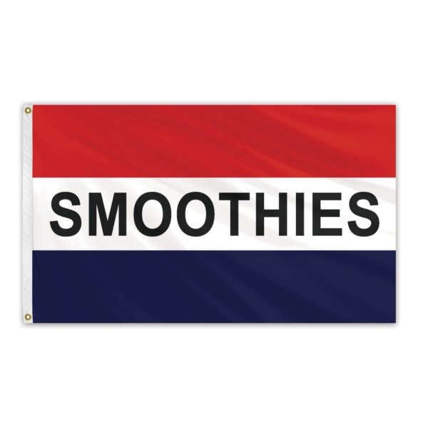 Smoothies Message Flag 3'x5' Standard Flag